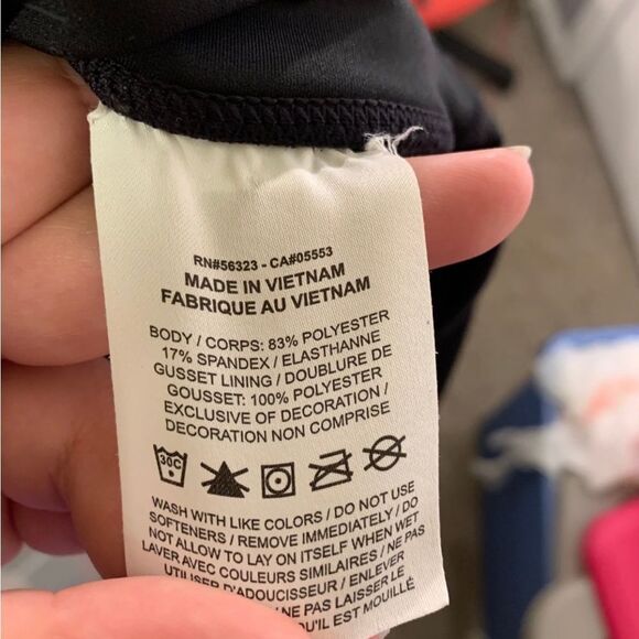 Nike Small Black, White and Grey Trophy Tight Leggings - Picture 5 of 6